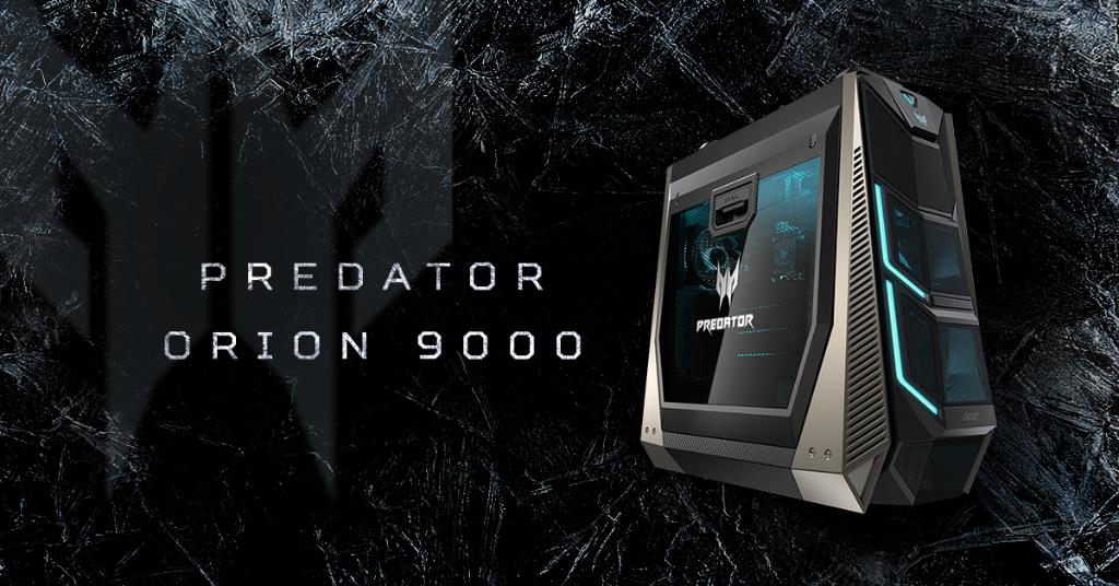 PredatorGaming's tweet photo. Introducing the #Orion9000, with Ice Tunnel 2.0 tech and CPU liquid cooling. https://t.co/RnwMm8GPNs #NextAtAcer #IFA2017 #PredatorGaming https://t.co/B5i3brWya4