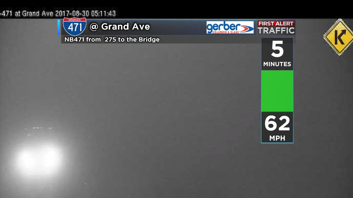 CincyTraffic19's tweet photo. Dense fog on 471 &amp; 275 https://t.co/knF8Xkw9Xj