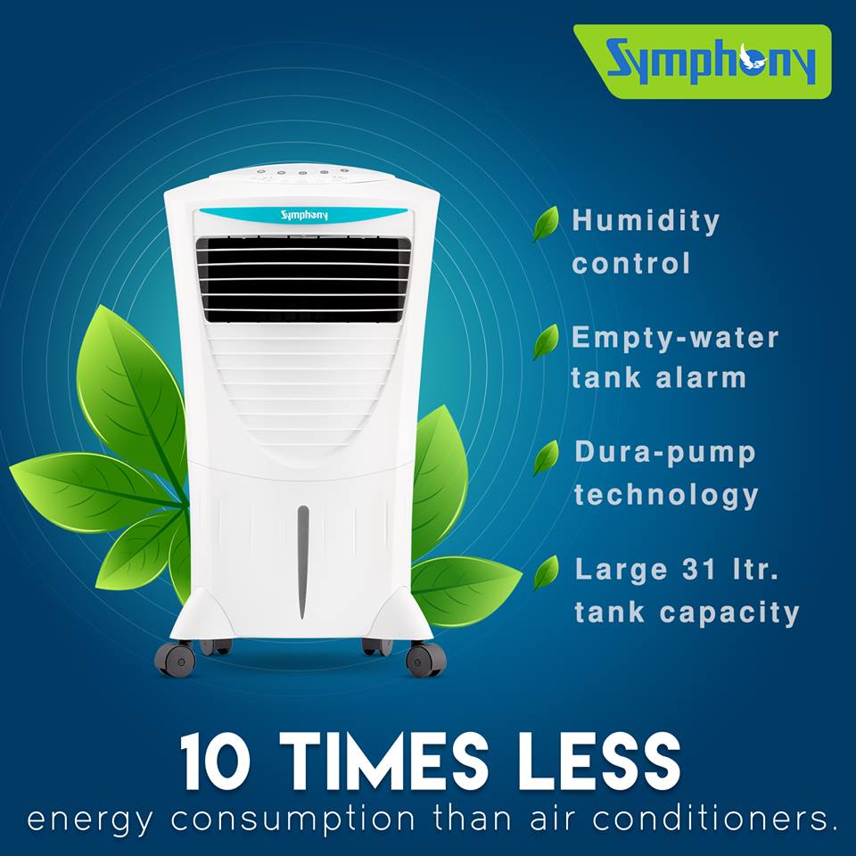 symphony hi cool water pump