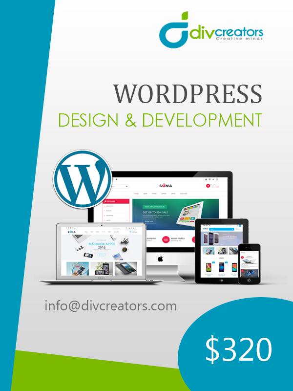Wordpress Design &amp; Development @ Affordable Price!
Get A free Quote Today!
Visit divcreators.com
#wordpress #webdesign #SEO