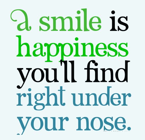 SmileSwag6's tweet photo. A #smile is #happiness you'll find right under your #nose. https://t.co/iLaVCANGow