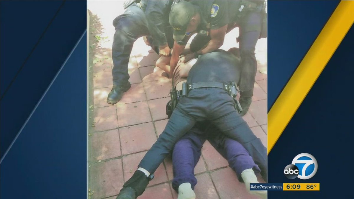 ABC7's tweet photo. Whittier family plans legal action against police after son with mental illness dies https://t.co/rrvOe88P6E https://t.co/jSCXD98Ebm