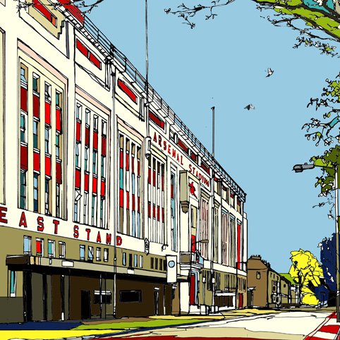 Fellow gooners. Stay calm and think of Highbury. #drawingthe92 #AFC #COYG <a href="/IanWright0/">Ian Wright</a> <a href="/iandstone/">Ian Stone ON TOUR 2024</a> <a href="/GeoffArsenal/">GeoffArsenal</a> Please support <a href="/Drawingthe92/">Drawing the 92</a>