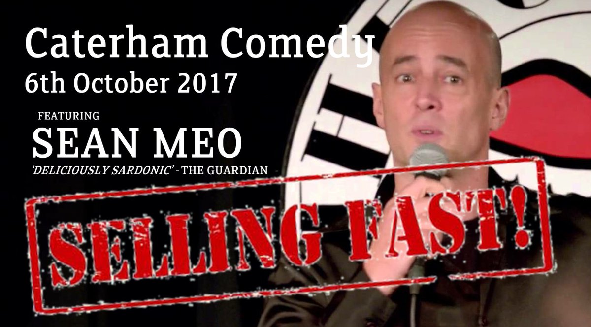 40% OF TICKETS ALREADY GONE! houseofstandup.co.uk/caterham  #caterham #croydon #coulsdon #warlingham #purley #godstone #tandridge #kenley #oxted