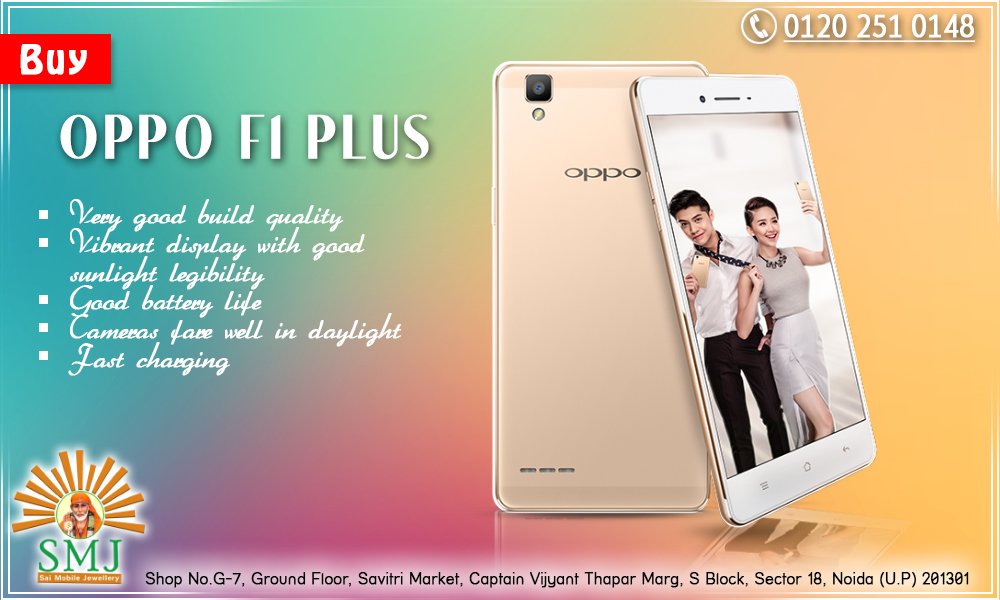 saimobilenoida's tweet photo. Buy #OppoF1Plus Selfie Expert phone @saimobilenoida. https://t.co/0pWIwOm0Gs