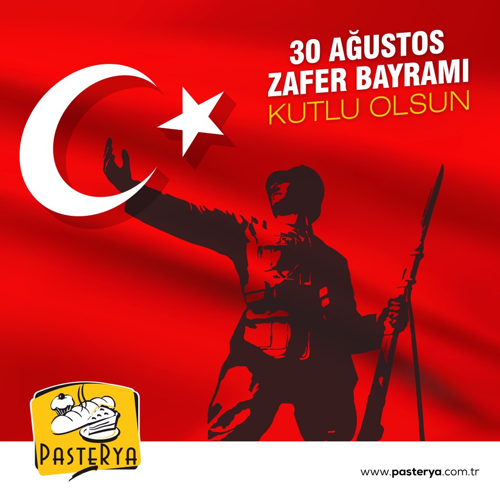 makropasterya's tweet photo. 30 Ağustos Zafer Bayramımız Kutlu Olsun!
#30Ağustos #ZaferBayramı #Makro #Uyum #Makropasterya #Marketsepeti https://t.co/4lz1Eyri0h