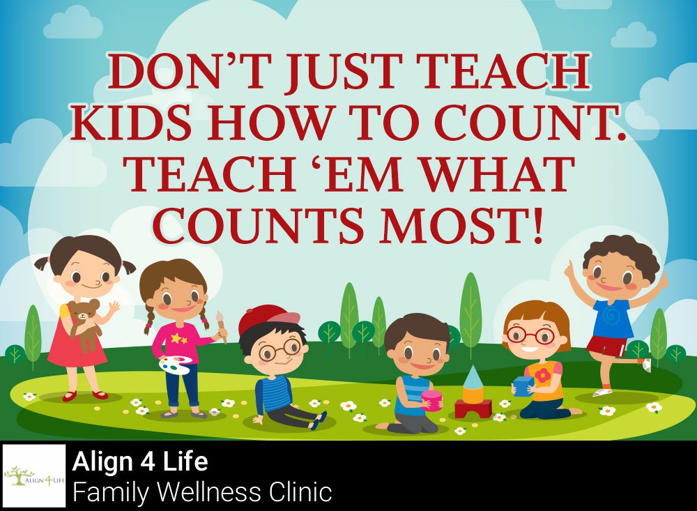 The #1 lesson for your child to learn is a healthy lifestyle!