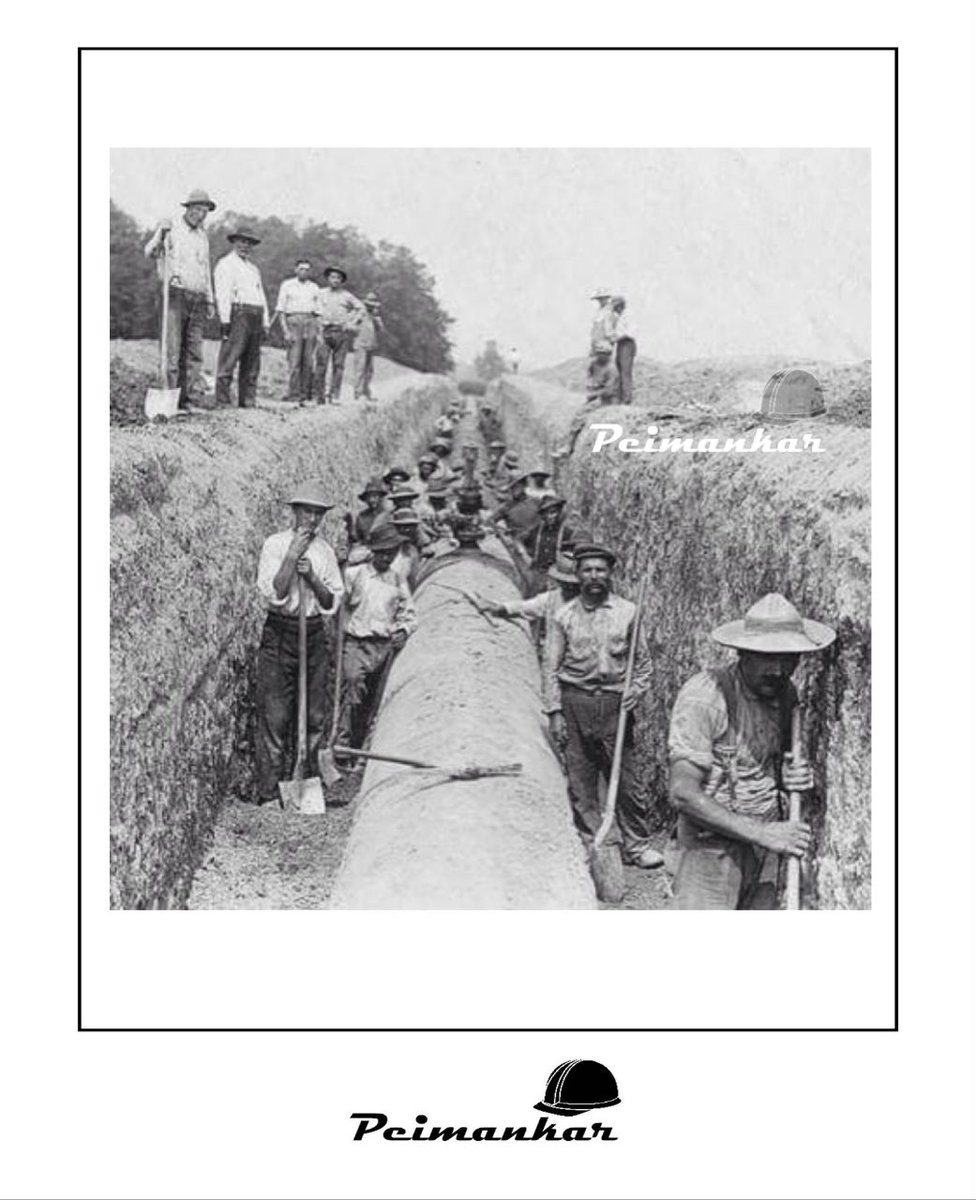 Peimankar_Group's tweet photo. Old #pipeline

#peimankar #civil #architect  #petrochemical #electrical_engineering #oil #gas #contractor #petrolium #process #history https://t.co/d4V4OSo8Qk