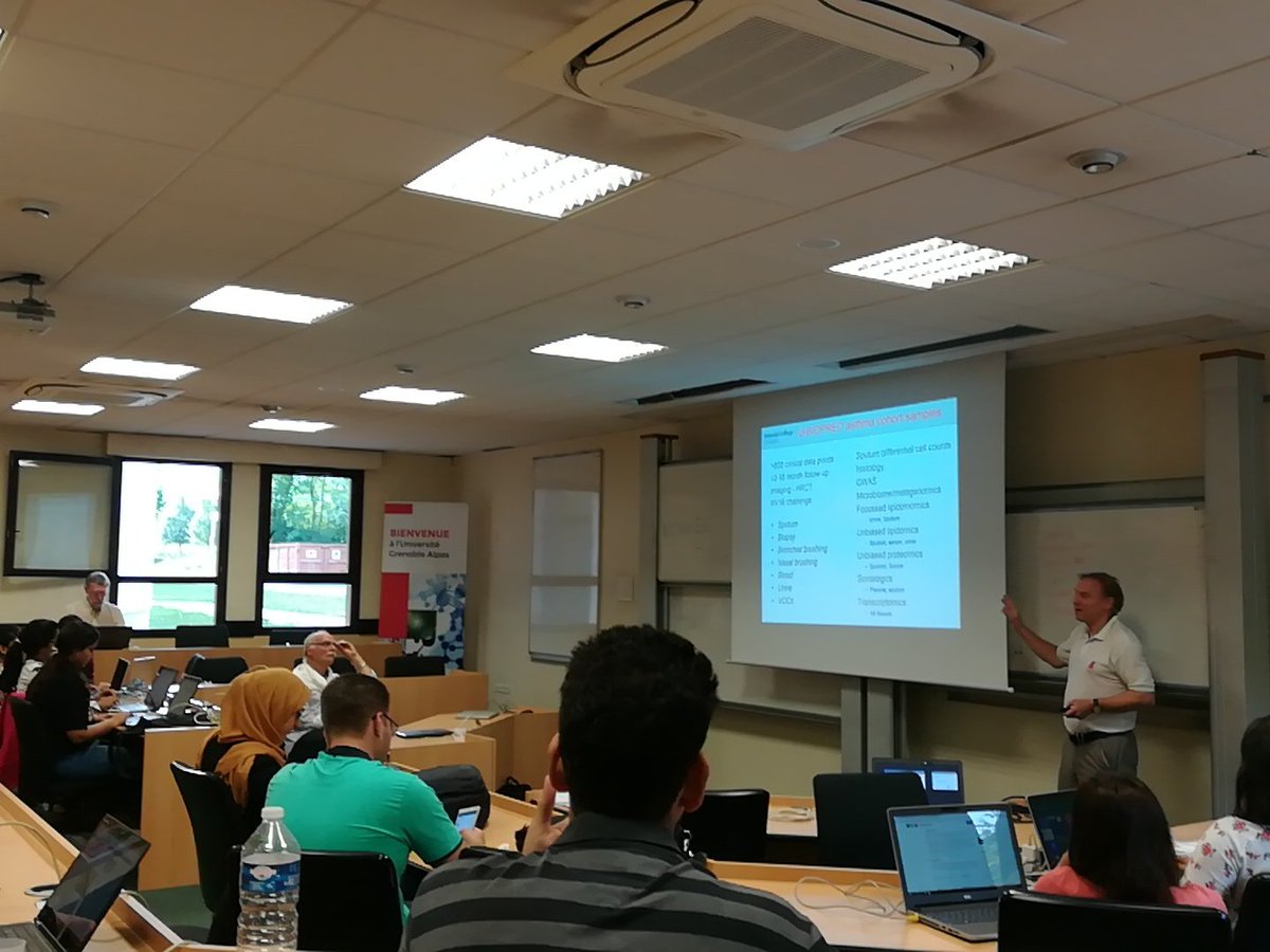 bourseaug's tweet photo. Last day at #CompMed, lecture about #COPD & #asthma study, by Ian Adcock from @imperialcollege
A good way to close this week at @ESIArchamps https://t.co/regsODCTXK