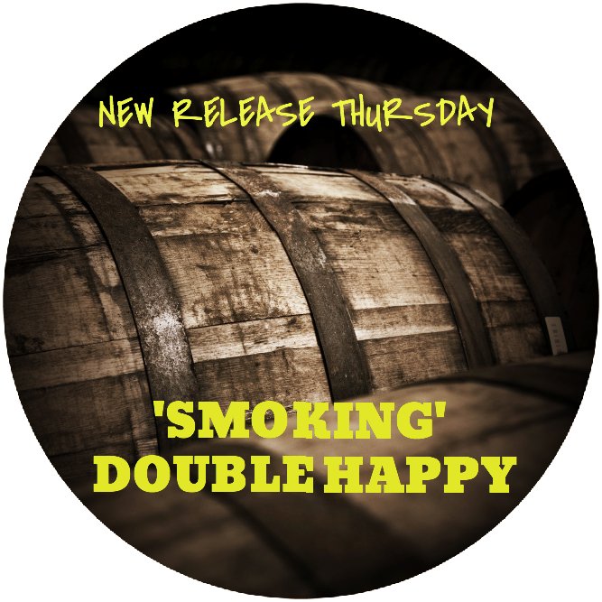 "Smoking" Double Happy coming at you this Thursday. Our 8.5% cracker of an Imperial IPA infused w. Scotch Whisky &amp; Whisky soaked oak chips.