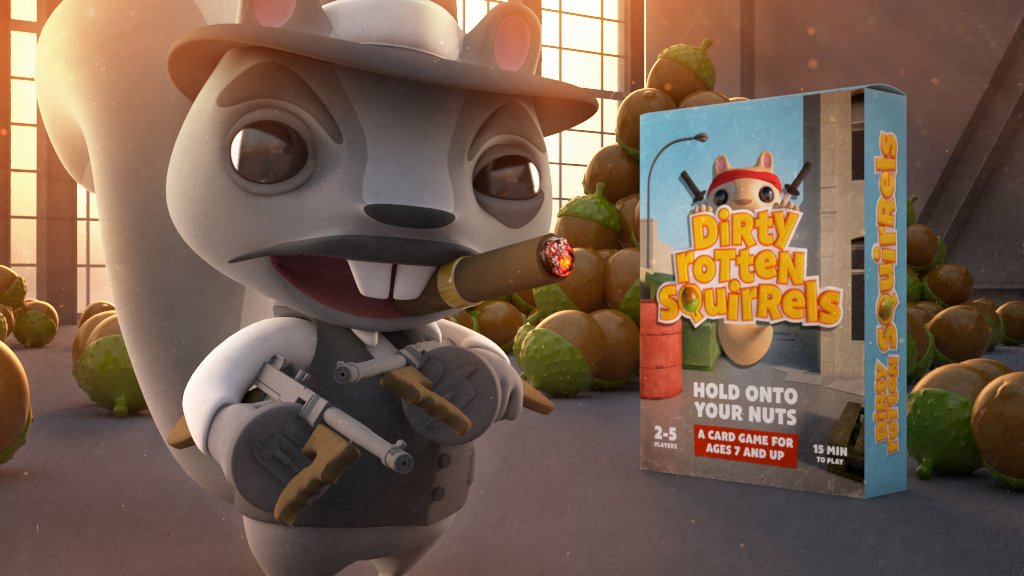 RottenSquirrel's tweet photo. @EuroGamerGirl @kickstarter We'd be humbled if you could check us out too! #dirtyrottensquirrels 🐿️ https://t.co/mG6I7KWPJj