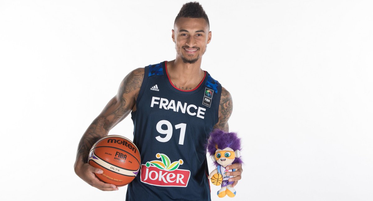 FIBA's tweet photo. 📸 @EdJacks, @KSlife7, @MT28APRIL &
@EvanFourmizz strike the pose for #EuroBasket2017's shooting! 🔥 https://t.co/lNTbP6ITSP