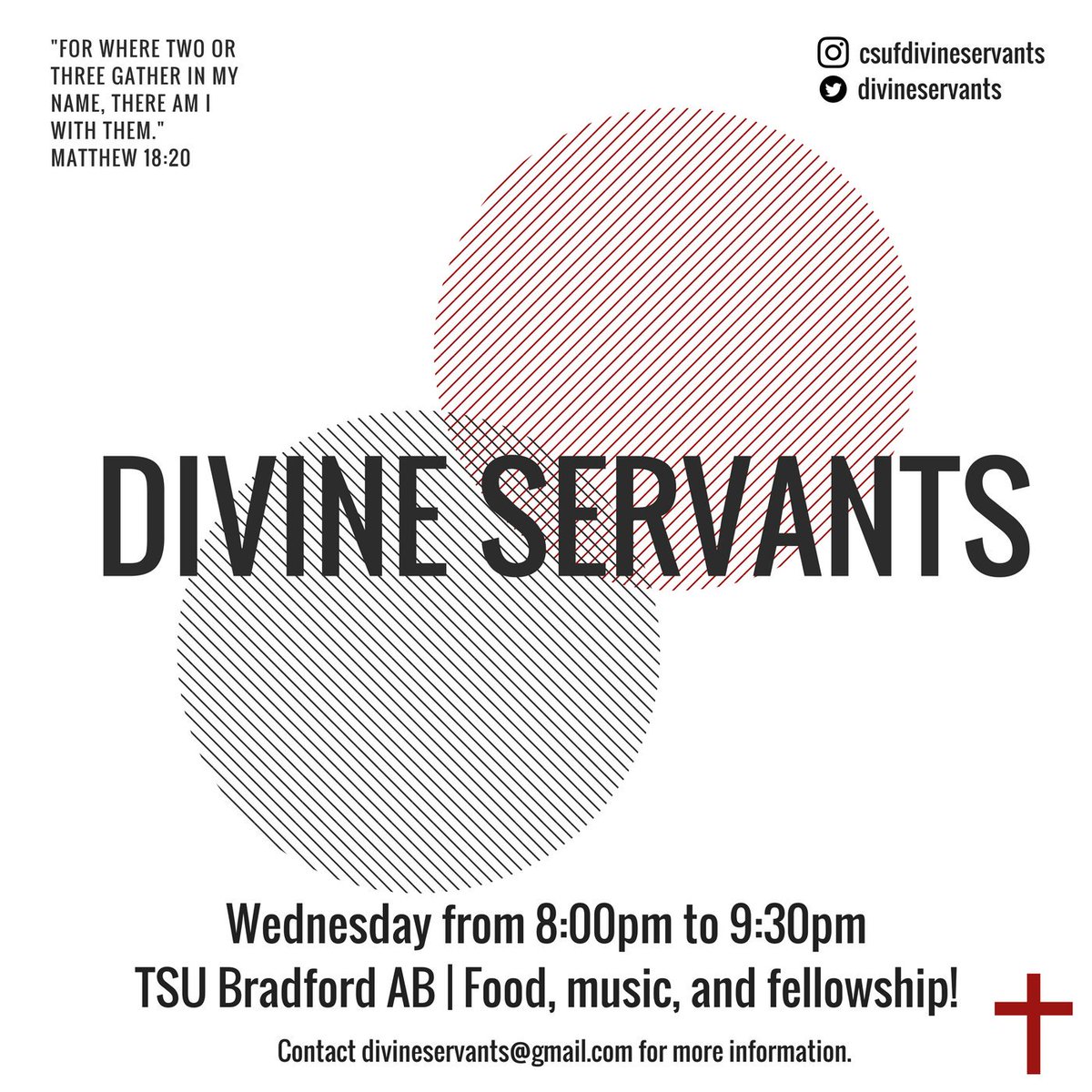 We back y'all! Come join us at our first meeting of the semester TOMORROW at 8:00pm in TSU Bradford AB! Free food, fun, and fellowship! 🙏✊🍕