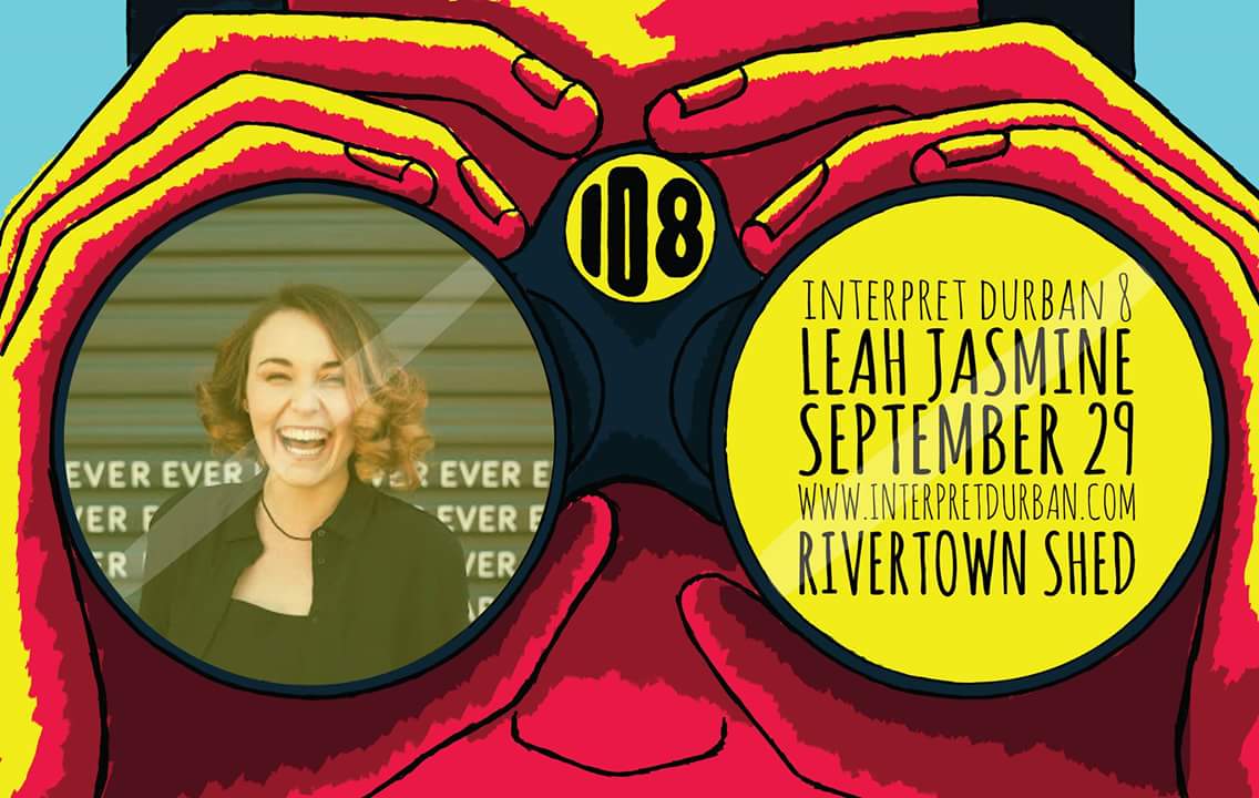 Interpret Durban is proud to announce our amazing MC Leah Jasmine for #ID8 @techagentleah