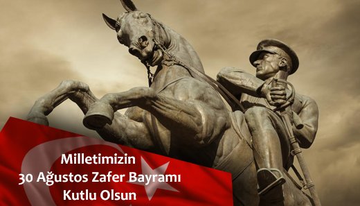 Milletimizin 30 Ağustos Zafer Bayramı Kutlu Olsun #30AgustosZaferBayram #30Agustos #30AğustosKutluOlsun