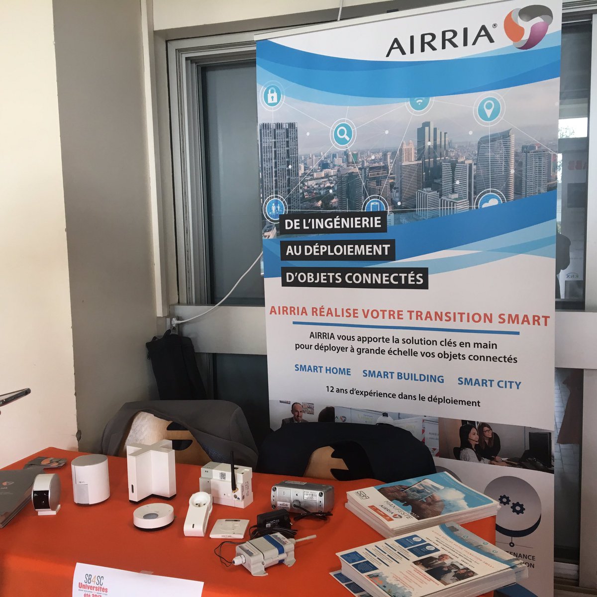 ReseauAIRRIA's tweet photo. @ReseauAIRRIA est arrivé sur son stand #UESB4SC2017 venez nous rencontrer https://t.co/h7Ws5aYaIL