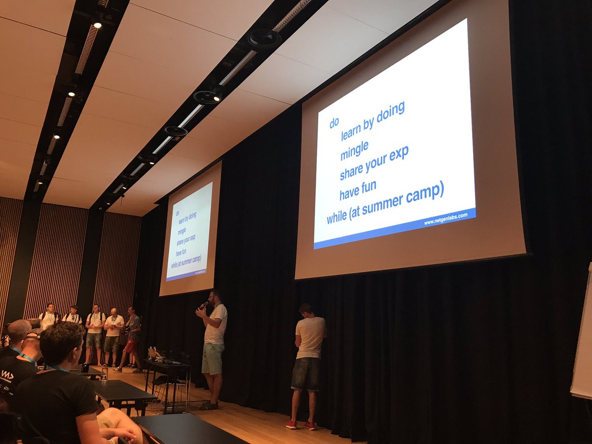 antonioperic's tweet photo. Opening keynote at #websc by @ilukac https://t.co/xtUEB6FFH4