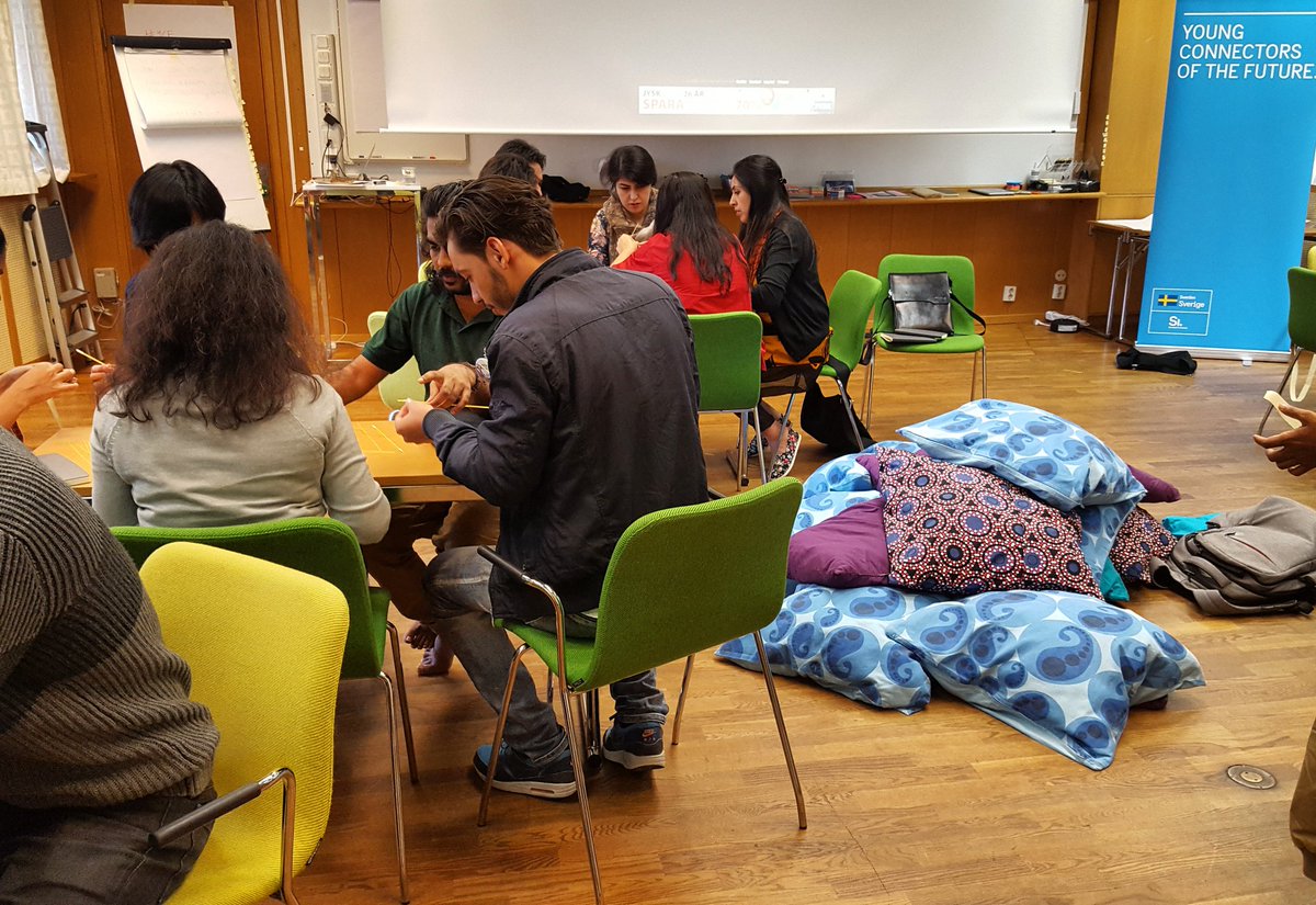 SI_YCF's tweet photo. So great to finally welcome our new participants in Stockholm! #ycf17 has started! #ycf #youngconnectors #southasia @SweInstitute https://t.co/ACEujatquR