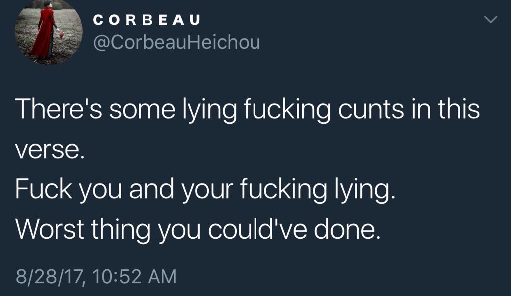 //I'm not a liar I'm completely honest with people your liar