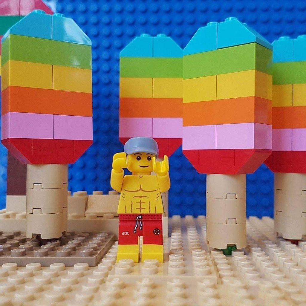 letsGoConstruct's tweet photo. We had great fun last night making Lego Ice Lollys! #lego #letsgoconstruct #letshavefun #icelolly #summer #red #bl… https://t.co/svvCw0n1Wj https://t.co/VPEE9kQZnY