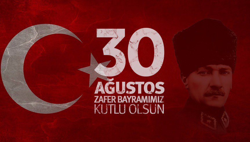 30 AĞUSTOS ZAFER BAYRAMIMIZ KUTLU OLSUN.VATANIMIZIN UĞRUNA CANINI VEREN TÜM
AZİZ ŞEHITLERIMIZE MINNETTARIZ.<a href="/rizasumer/">Av.Rıza SÜMER</a> <a href="/Yusufiseri07/">Yusuf işeri</a>