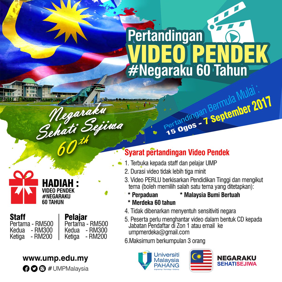 Pertandingan Video Pendek 2017 - Pertandingan Video Pendek Dan Poster