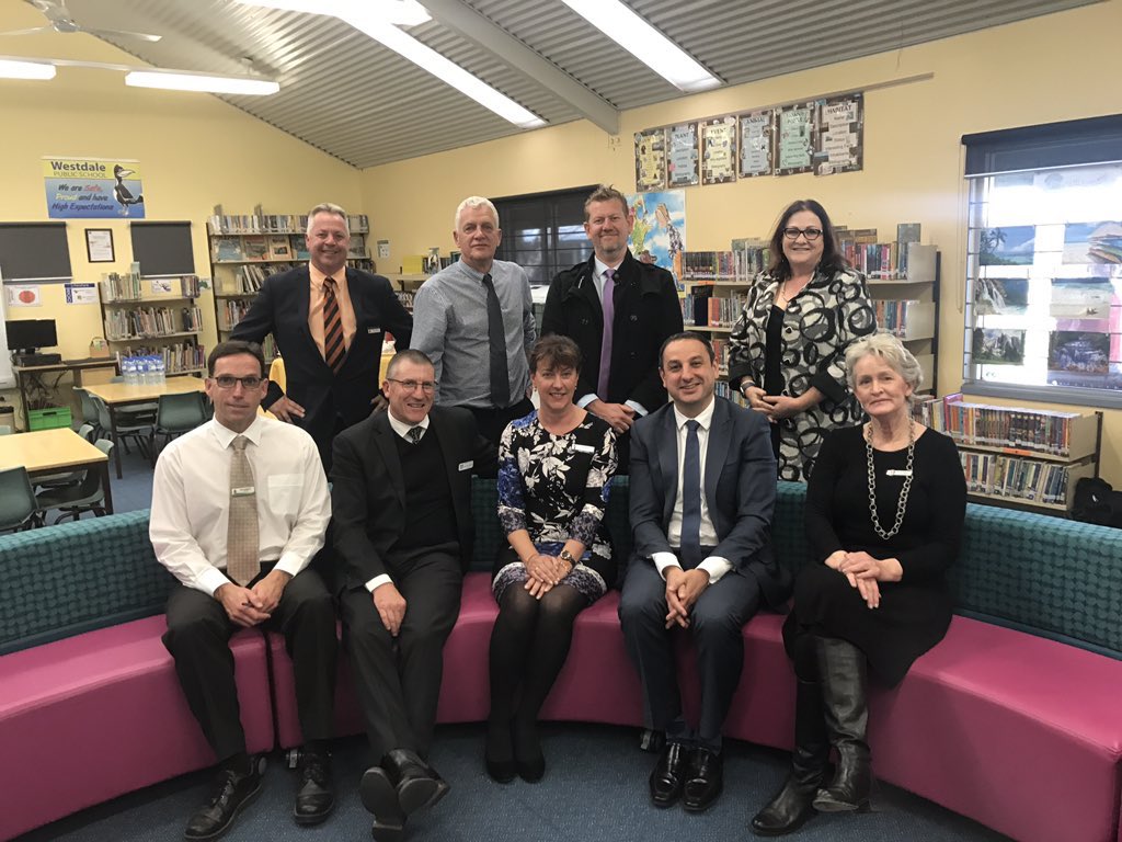janiekibble's tweet photo. Great to have the opportunity to discuss the joys and challenges of our jobs with @dizdarm today. @NSWDET #bestjobintheworld https://t.co/Asg7Pr8TKD