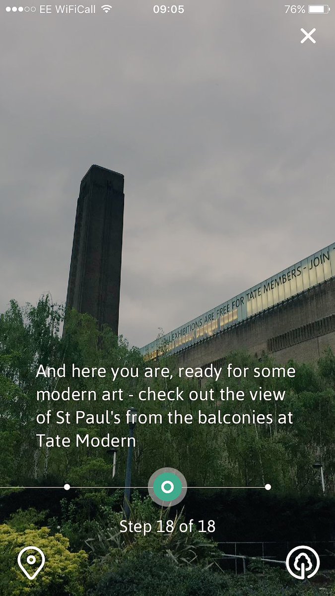 Stuck for something to do? Enjoy a beautiful <a href="/Tate/">Tate</a> Britain to Tate Modern #walk by the inspiring <a href="/sarahgautier/">sarah gautier</a> itunes.apple.com/gb/app/go-jaun…
