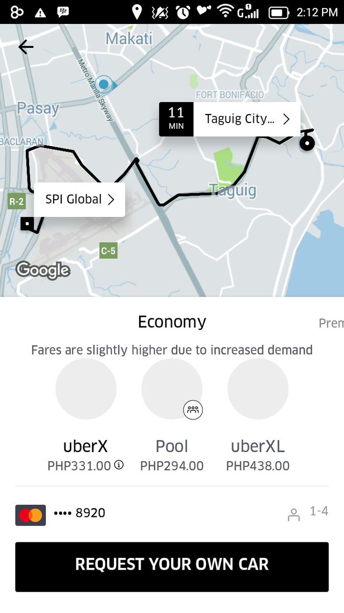 caturapablo's tweet photo. Yung totoo #Uber #ubermanila #uberph bakit ang mahal, di naman ganto usual fare ko dito? Dahil ba yan sa P190M fine? #LTFRB @LTFRB  #ubermnl https://t.co/VpVksjzdL1