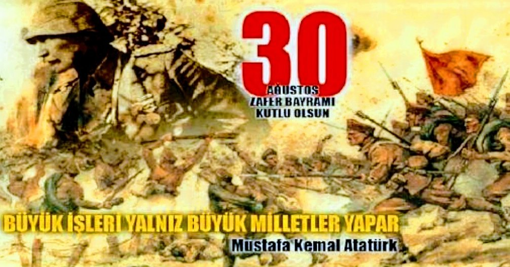 esperlitt's tweet photo. #30AgustosZaferBayramimizKutluOlsun #Atam #minnettarız https://t.co/EXRkfNAYlc