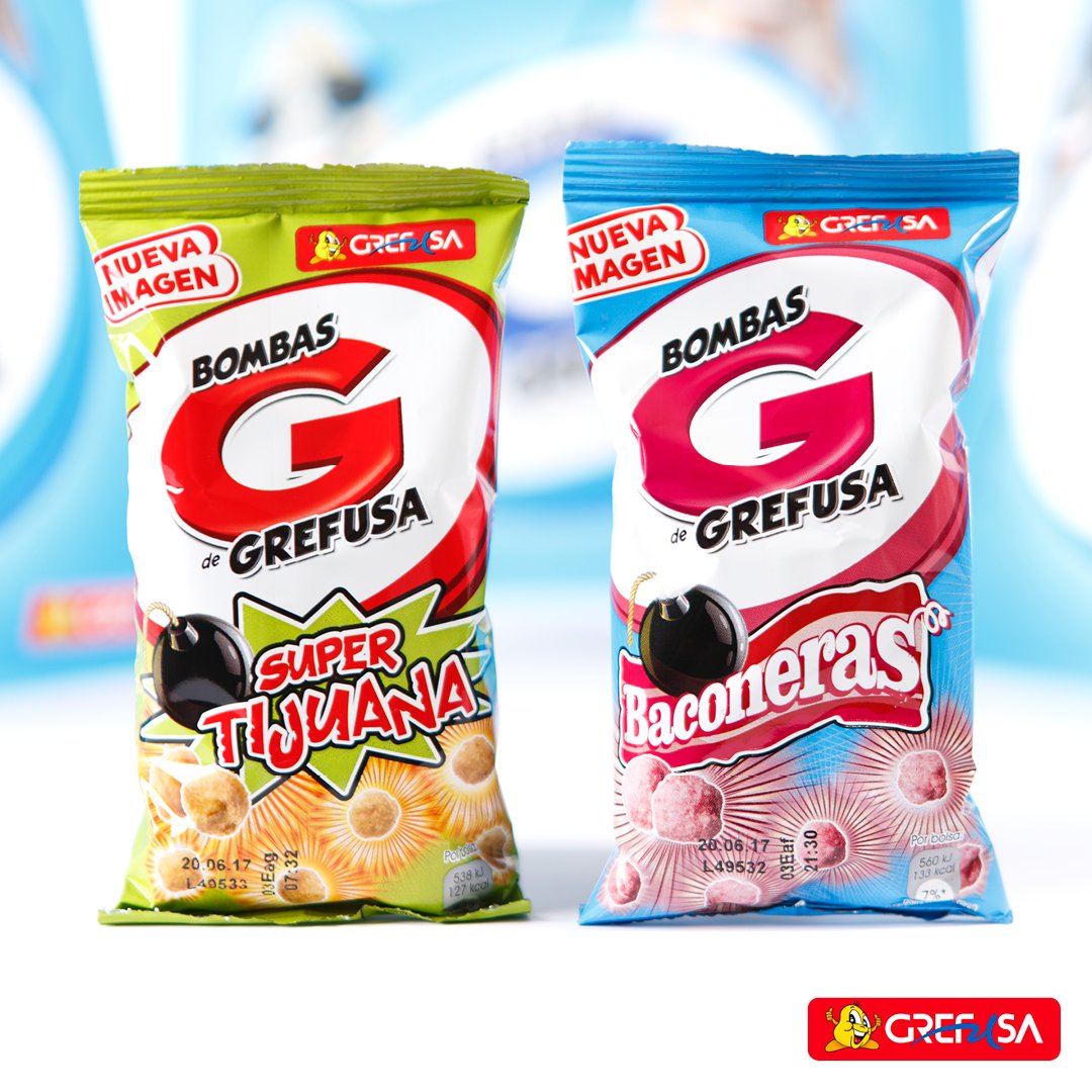 grefusa's tweet photo. ¡Bombas Super Tijuana vs. Bombas Baconeras! ¿Quién gana?
RT --> Bombas G Super Tijuana
ME GUSTA --> Bombas G Baconeras https://t.co/8JXMNgiauT
