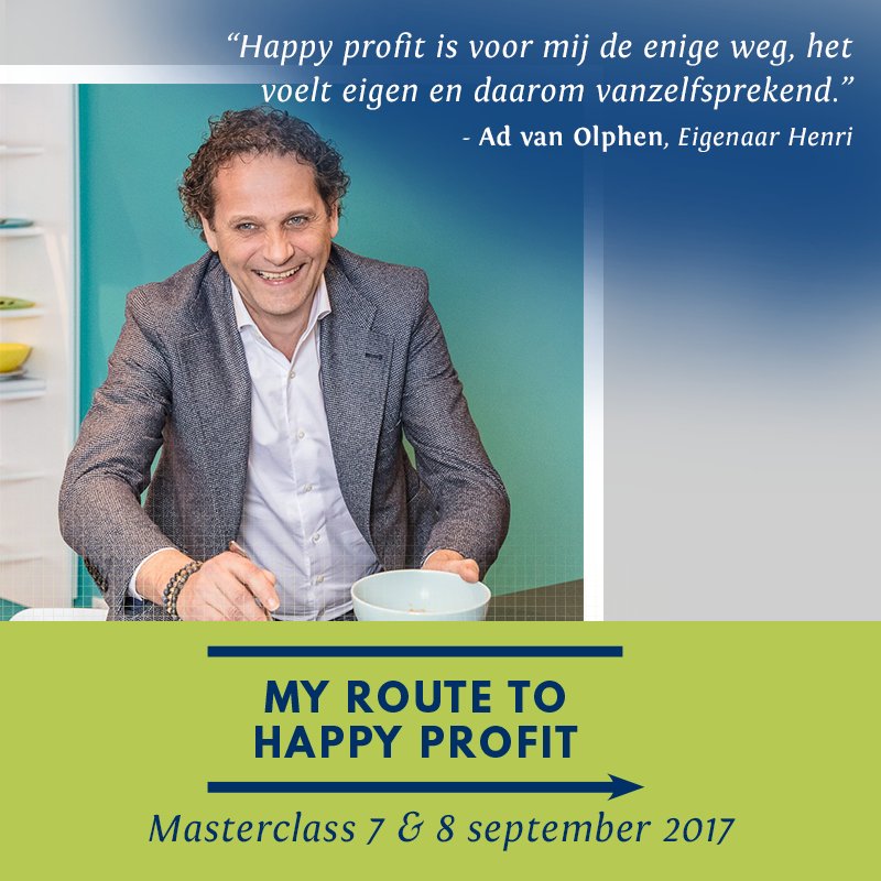 FoodserviceNW's tweet photo. (Hoor) hoe zelfsturendheid aansluit bij Happy Profit. Op 7 september deelt @Advanolphen de reis van @HenriBV naar de Geluksfabriek. https://t.co/UYm1OQ4rGk