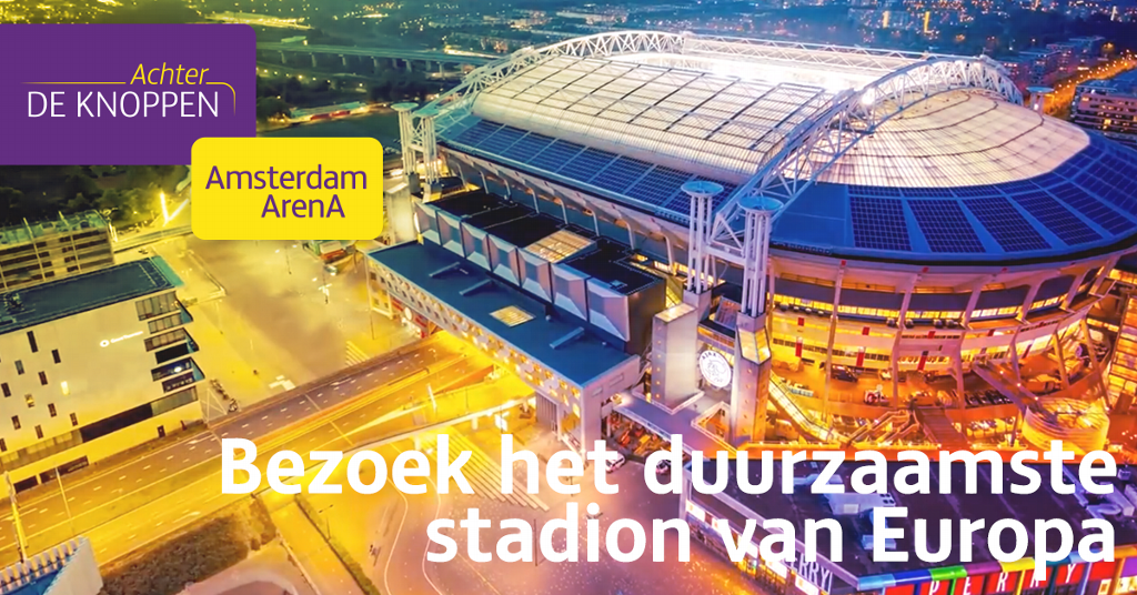 Een kijkje achter de schermen bij het duurzaamste stadion van Europa? Kom naar ons Energiekenners event in de ArenA: nuon.nl/grootzakelijk/…