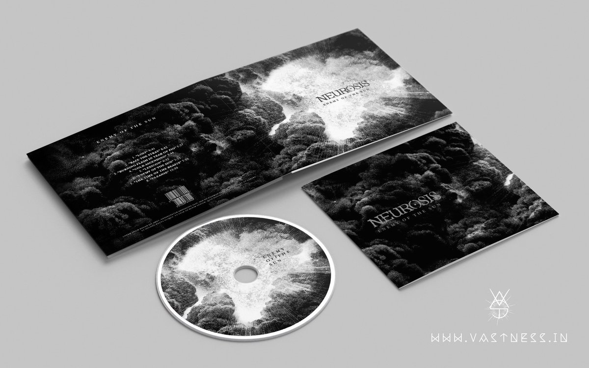 VastnessIn's tweet photo. CD &amp; Vinyl cover reimagening of "Neurosis" album (unofficial work done on my own initiative) #vast #art #design #cd #vinyl @neurosisoakland https://t.co/WBnPYXDHTt