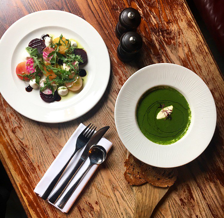 ThePunchBowlLDN's tweet photo. #Newdishes #Comingsoon #Heritagebeetroot #Creamygoatscheese #Spinachsoup #Chefslife #Foodporn #Toogoodtoeat https://t.co/7bgsxmT2qP