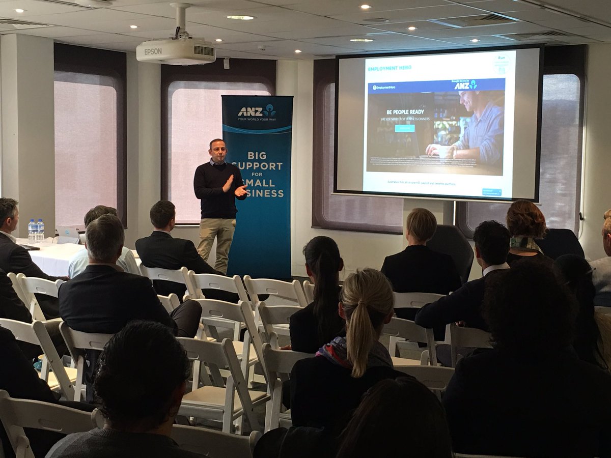BradClayton79's tweet photo. @ANZ_AU talking to #TasSmallBiz about starting, running and growing their business. #bebusinessready #bepeopleready #betradeready @TRossi4 https://t.co/XP0zvAQOuz