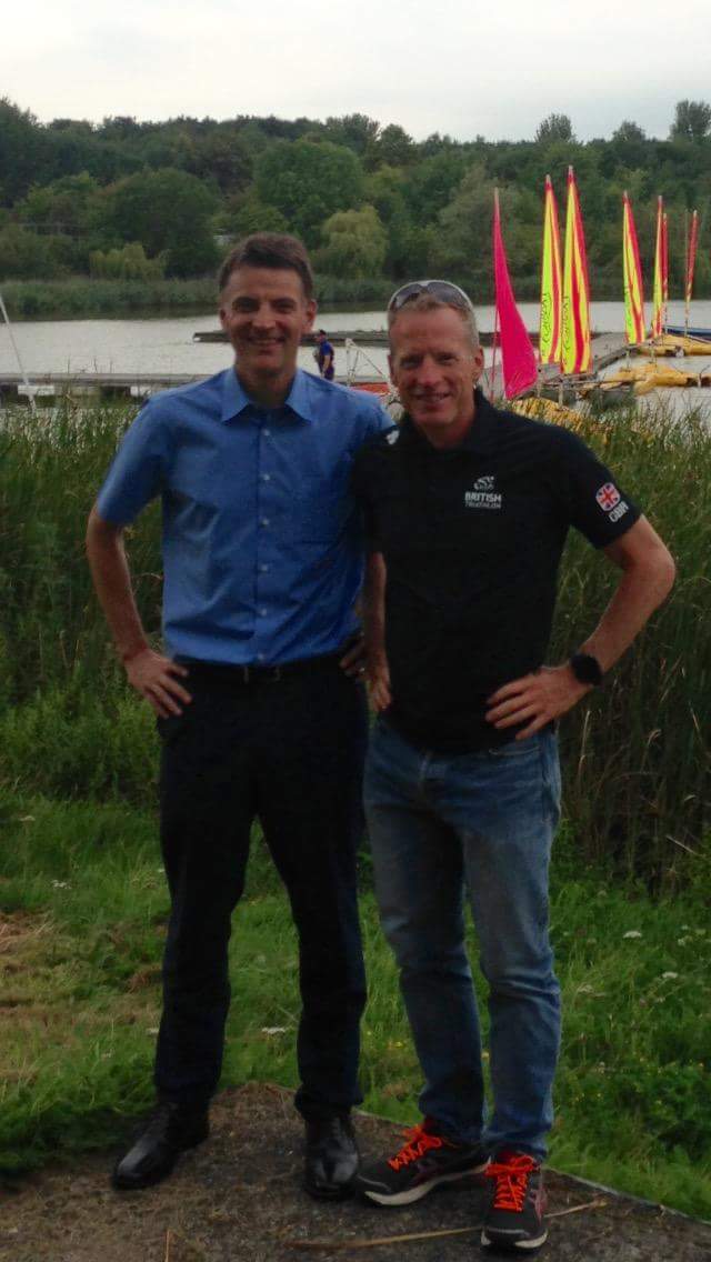 Fantastic to meet Rob Lions <a href="/BritTri/">British Triathlon</a> to discuss suitability for <a href="/Grangewaters1/">Grangewaters</a> to become a potential venue. Early days but exciting times!