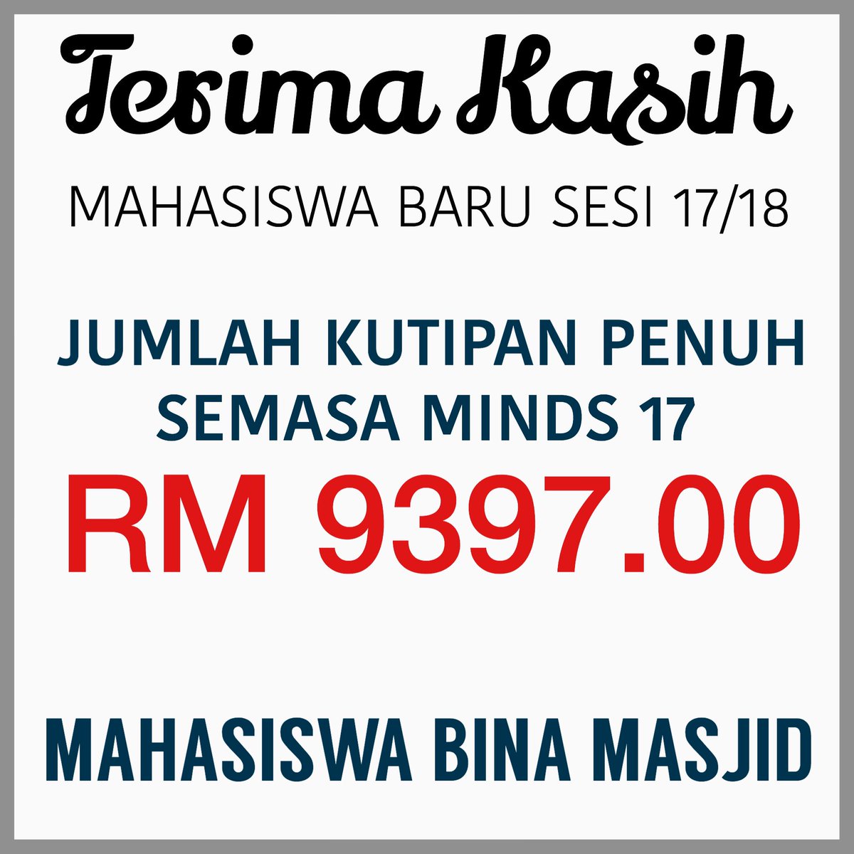 redzuanras's tweet photo. Terima kasih mahasiswa baru ump sesi 2017/2018 kerana membantu, Jom bina masjid. #mahasiswabinamasjid @TwtUMP @AlongDeCaptain @umpmalaysia https://t.co/5HuA44LhQI