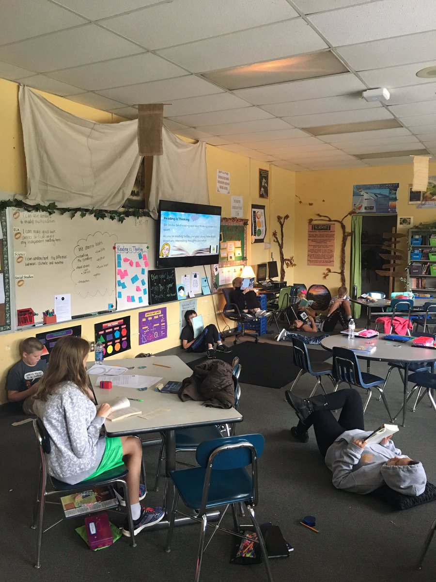 Grindstaff_5th's tweet photo. Reading IS thinking, and we've got some fast and furious readers in this class! @GastonSchools @KiserElementary https://t.co/orxiOTkN0O