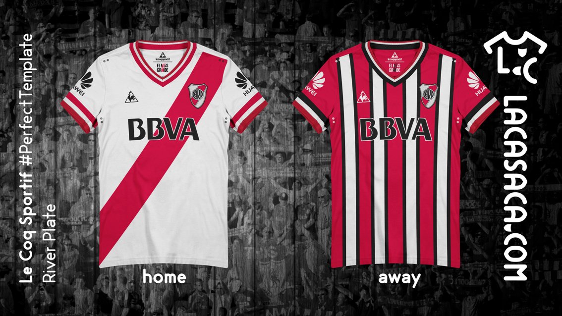 LaCasacaBlog's tweet photo. #Fantasy #KitDesign #TemplatePerfecto de #LeCoq #RiverPlate https://t.co/xZCN0tr5ia https://t.co/klQboYa7wq
