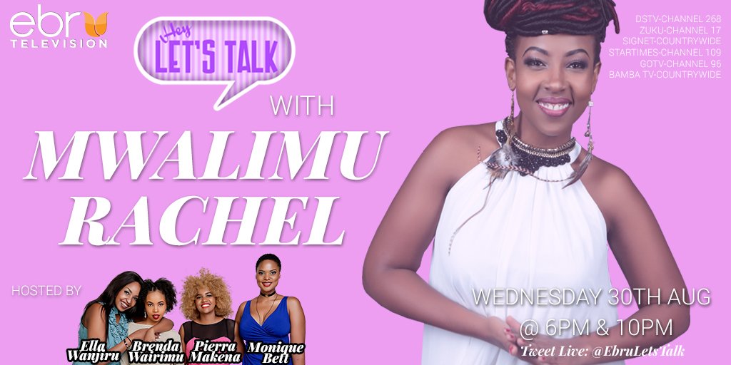 We have <a href="/MwalimuRachel/">Mwalimu Rachel (Abena Adiepena)</a> on #EbruLetsTalk with <a href="/PierraM/">DJ PIERRA</a> <a href="/moniqueangelyn/">Monique Angelyn Bett</a> <a href="/B_Wairimu/">brenda wairimu</a>
Join them for the Hot Topics &amp; an awesome conversation