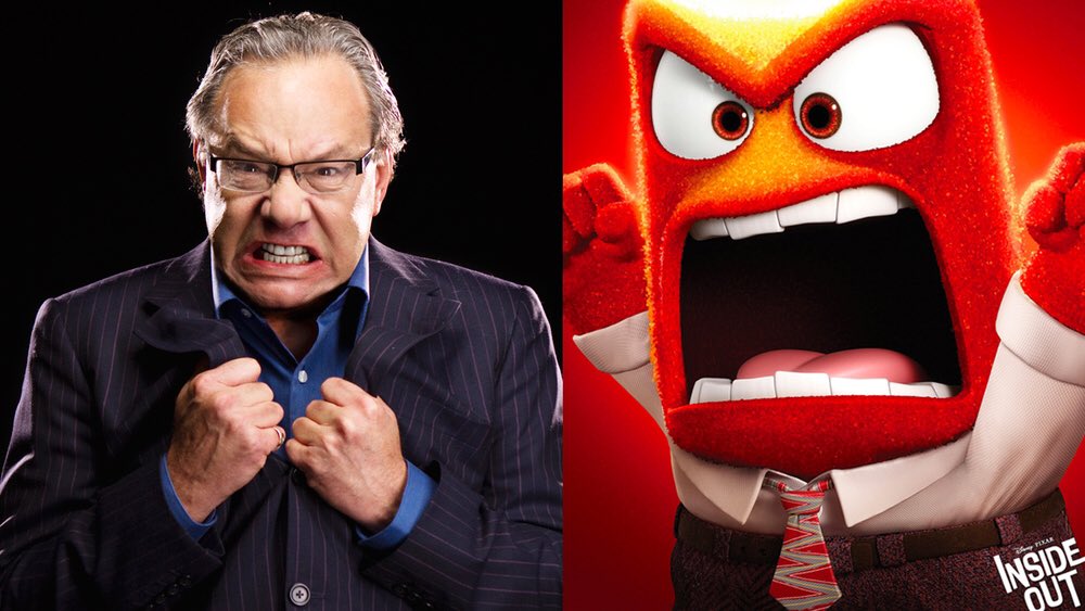 Happy 69th Birthday to Lewis Black! The voice of Anger in Inside Out.  