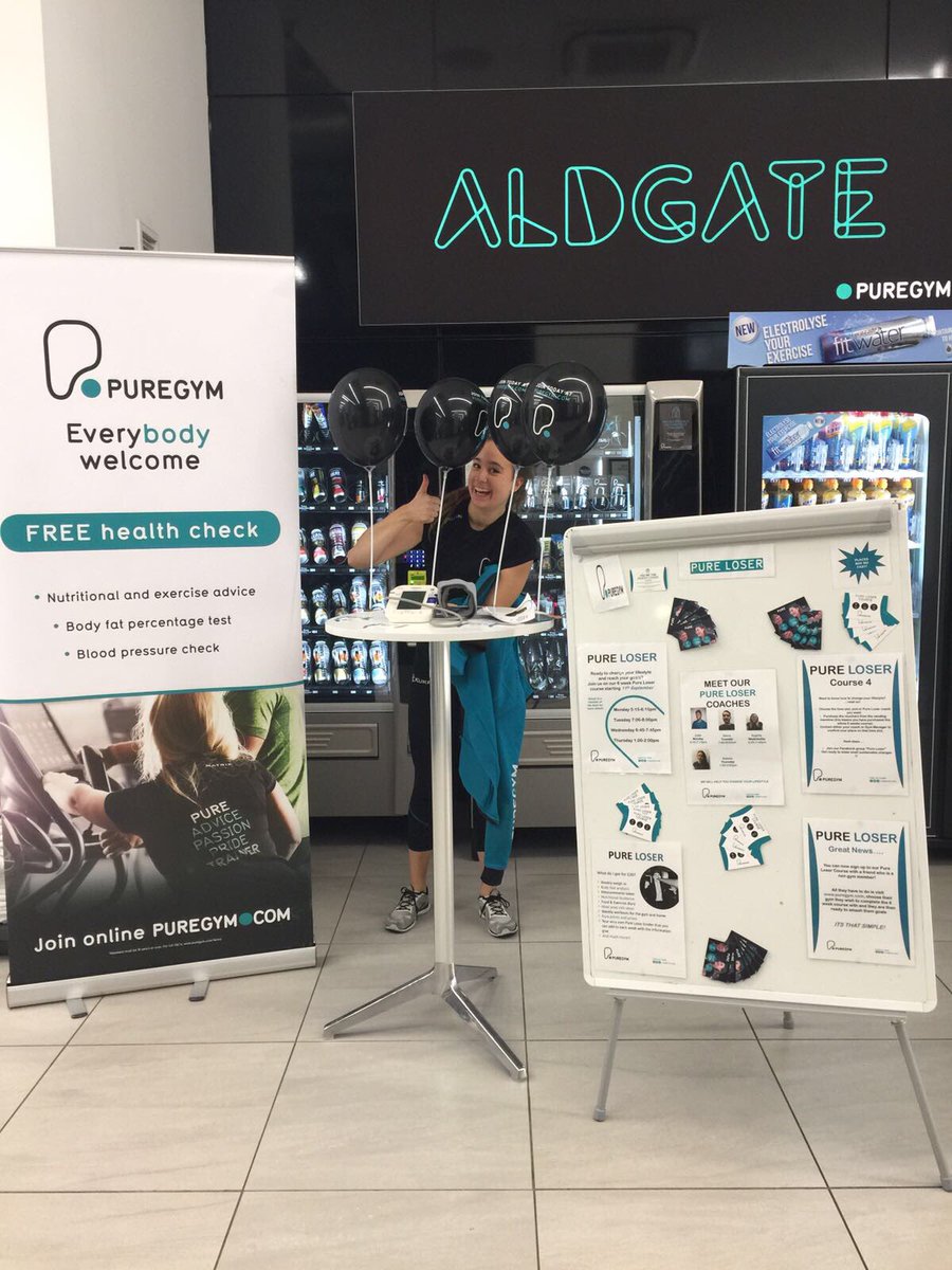 AldgatePuregym's tweet photo. 6 week Pure Loser course focusing on nutrition and your training needs- kicks off on 11th of September!get signed up today -only £20! https://t.co/oeg5lbcTtI