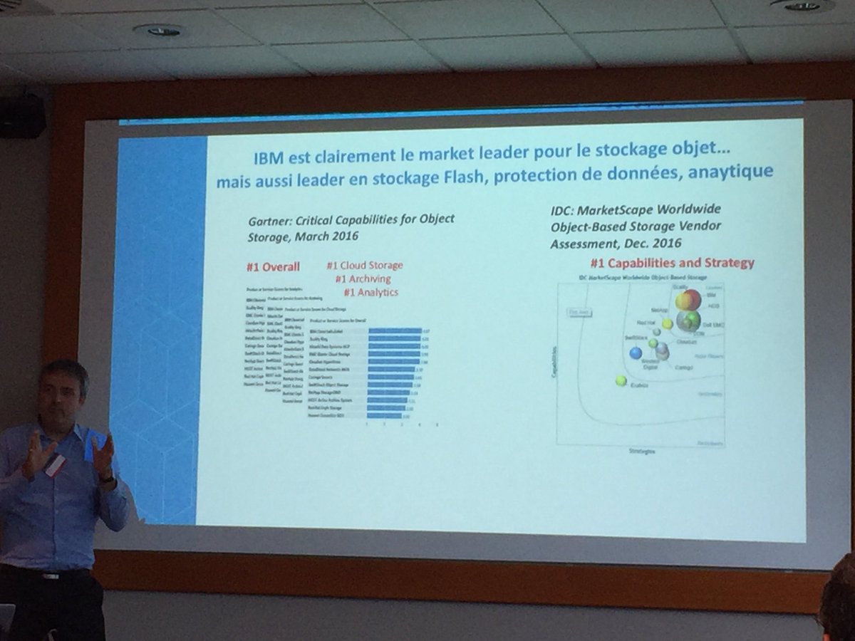 IngridBerger2's tweet photo. Positionnement #IBMCOS #CloudObjectStorage @Benoit_Granier @pjbochard @IBMCCMPL #IBMBPSYM https://t.co/NALoHGbC23
