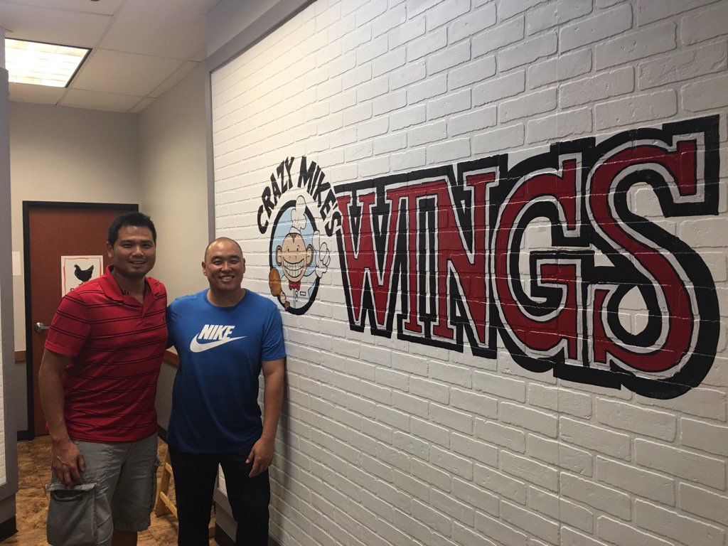 Thank you Mike.  Great wings at Crazy Mike's Wings in Glendale.  #fantasyfootballdraftatcrazymike