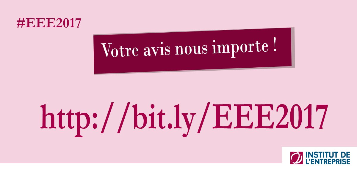 inst_entreprise's tweet photo. #EEE2017 c'est fini 😂 mais aidez-nous à préparer les #EEE2018 https://t.co/klvuIbmhm8