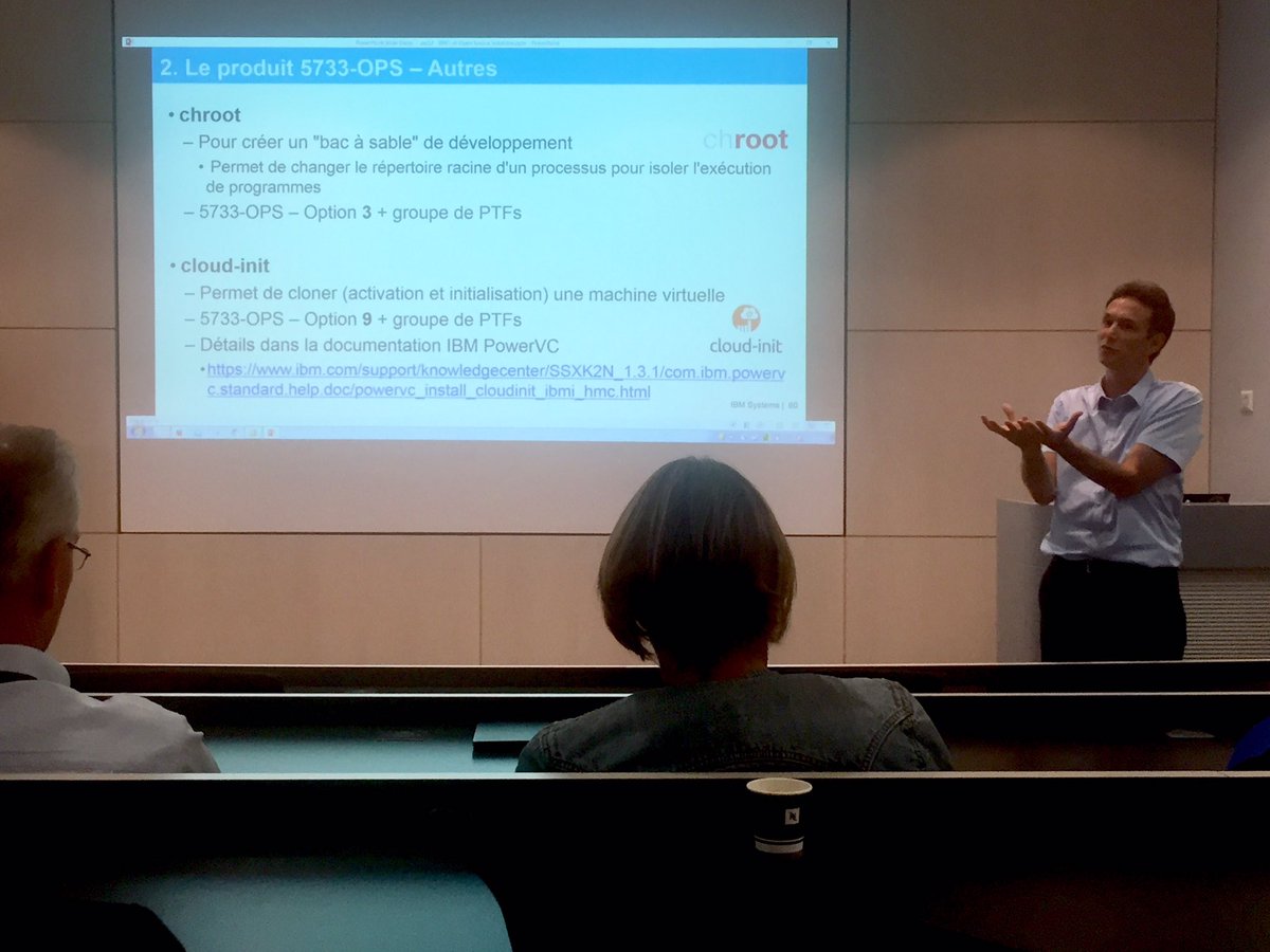 chris_lalevee's tweet photo. @PhBourgeoisIBM #ibmbpsym : tout sur l'open source et ses perspectives sur #IBMi ! https://t.co/XV8OwVjjrh