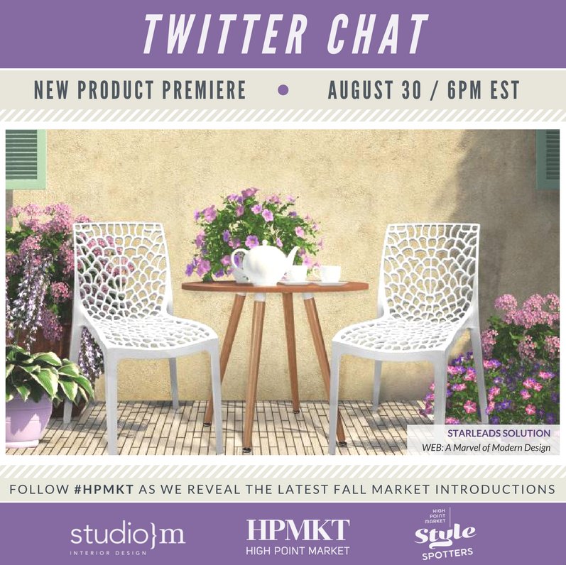 Do you have your seat picked out for tonight? The #HPMKT Twitter Chat w/ <a href="/StudioM_/">Michelle Wiebe</a>, Style Spotters &amp; Guest Hosts starts at 6pm ET today!