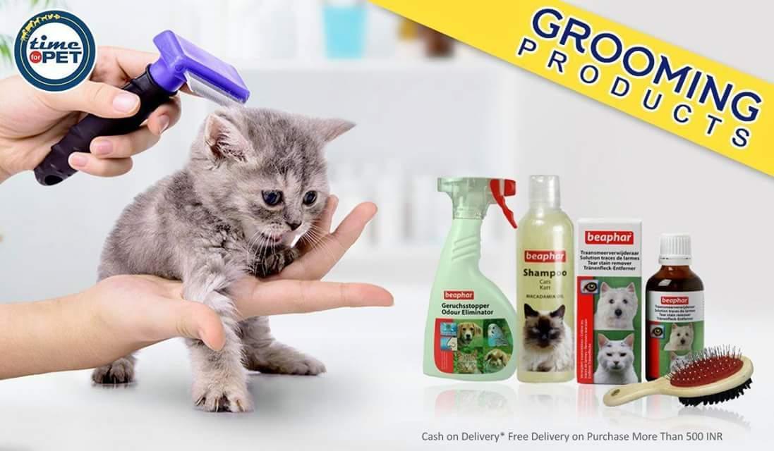 time4pet's tweet photo. Branded &amp; Quality grooming products for all breeds of cats at best deals
Shop Now: https://t.co/Cma98LYWyc &amp; get up to 25% Off.
#timeforpet https://t.co/h3kQ4Jm4vd