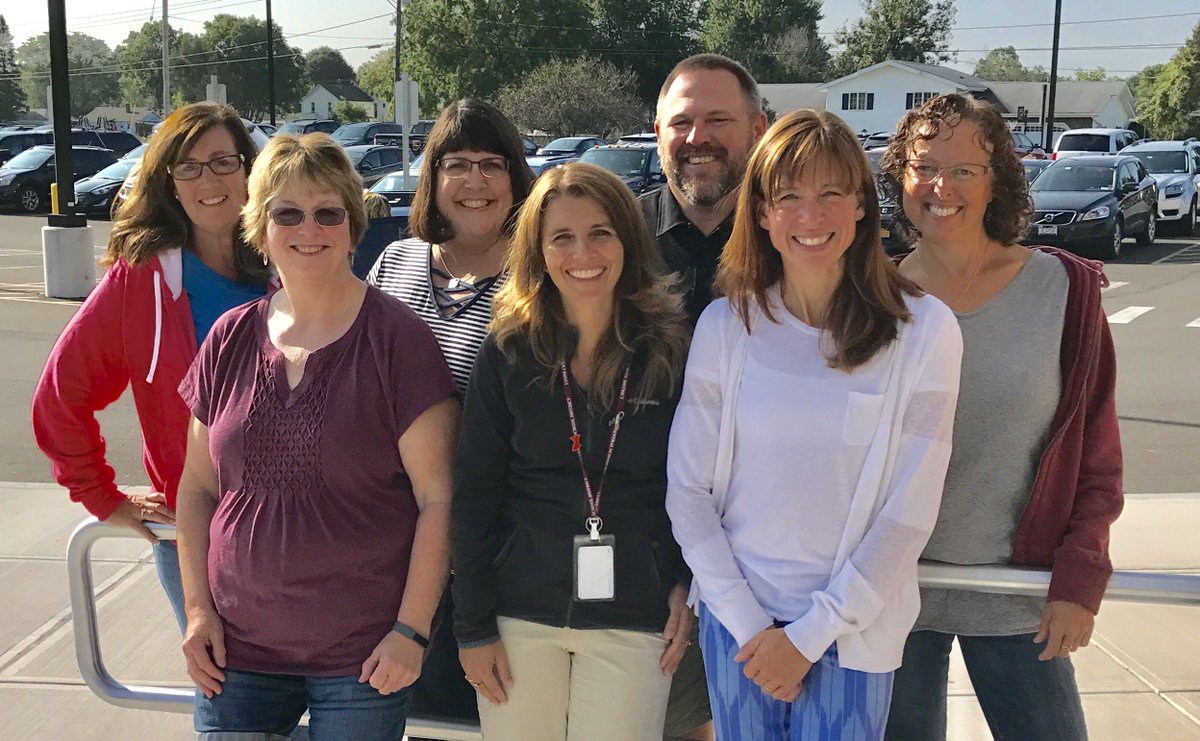Lyonsgrade1's tweet photo. Lyons First Grade Teachers are ready for our students! #kindergartenissolastyearfirstgraderocks @LyonsSchool https://t.co/HnVBI7ieqn